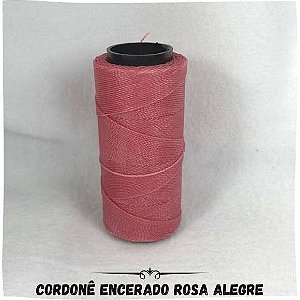 Cordonê Encerado Setta Rosa Alegre C237 100%Poliéster Cone 100g