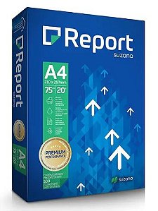 PAPEL SULFITE A4 REPORT - RESMA COM 500 FLS