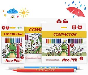 CANETA HID. NEOPEN 24 CORES GIGANTE