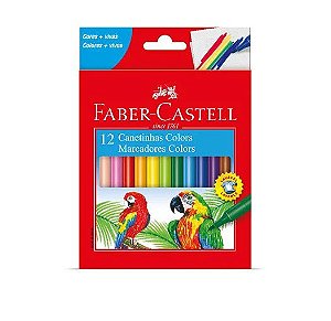 CANETINHA HID. 12 CORES FABER PRESTOCOLOR LAVAVEL