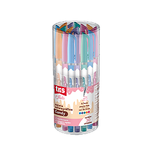 CANETA ESF TRIS HOLIC FOF CANDY
