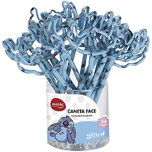 CANETA FACE STITCH 1.0 - AZUL