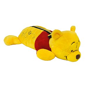 ESTOJO DAC PELÚCIA COM ZÍPER URSINHO POOH
