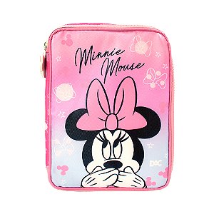 ESTOJO BOX DAC COM DIVISÓRIAS MINNIE