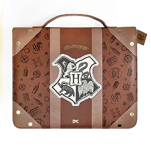 FICHÁRIO UNIV HARRY POTTER COM ZÍPER