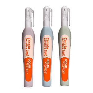 CANETA CORRETIVA 7ML CORPO COLORIDO JOCAR