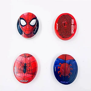BORRACHA MOLIN PLAST. SPIDERMAN SORTIDA UN