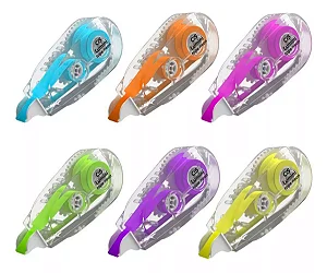 CISMINI TAPE NEON 5MM X 4M UN SORTIDO