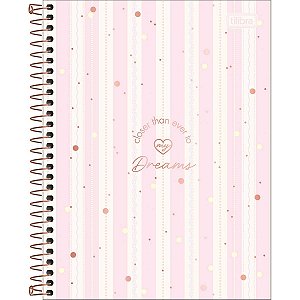 Caderno Espiral Capa Dura Colegial 10 Matérias Soho 160 Folhas