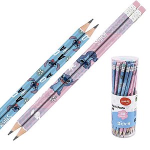 LAPIS PRETO MOLIN HB N2 STITCH COM BORRACHA