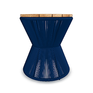 Mesa lateral Arami - Cor Azul Marinho