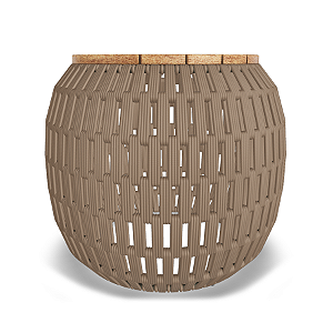 Mesa Lateral Izzy - Cor Fendi