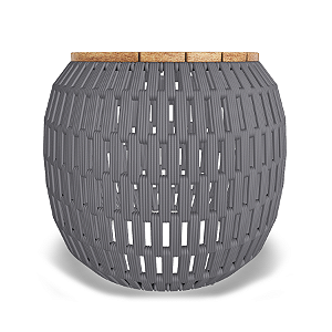 Mesa Lateral Izzy - Cor Grafite