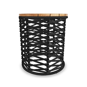Mesa Lateral Lidy - Cor Preto