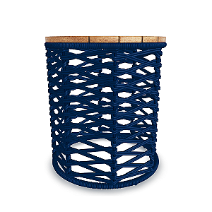 Mesa Lateral Lidy - Cor Azul Marinho