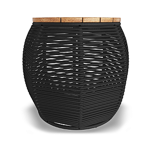 Mesa Lateral Orion - Cor Preto