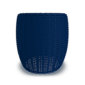 Mesa lateral Rope - Cor Azul Marinho