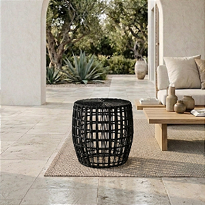 Mesa lateral Vivy - Cor Preto