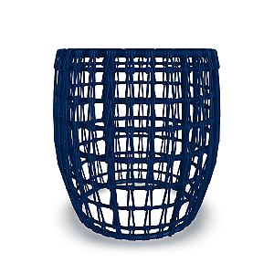 Mesa lateral Vivy - Cor Azul Marinho