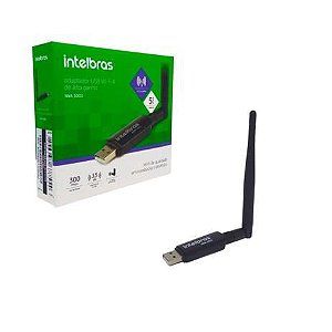 Adaptador Wireless Intelbras 300MBPS- IWA-3001 ( imagem ilustrativa)