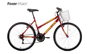 Bicicleta Houston Foxer Maori Aro 26- Vermelha