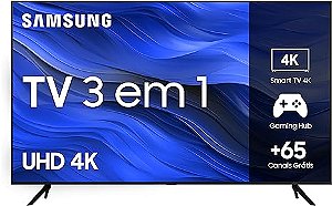 Tv Samsung 50" Smart Crystal 4K comando de Voz UHD -UN50CU7700GXZD