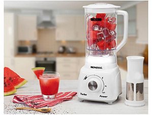 LIQUIDIFICADOR MONDIAL L-99-WB BRANCO 220V