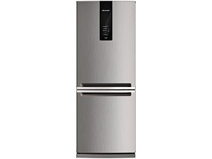 Refrigerador Brastemp Frost Free Freezer inverse 443L Platinum BRE57- 220V
