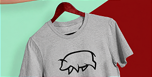 Camiseta Mascote CAVA - CINZA