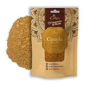 Canela em Pó – Zip Pouch – 100g