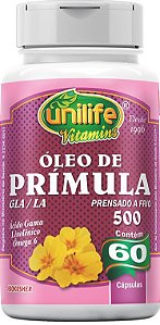 ÓLEO DE PRÍMULA 700 MG - 60 CÁPSULAS - UNILIFE