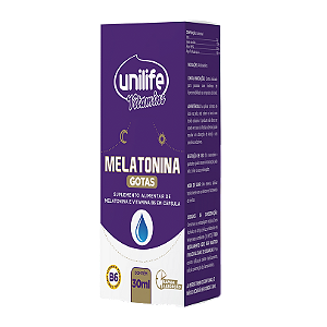 Melatonina - Gotas 30 ml | Unilife