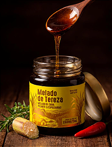 Melado de Cana Gourmet de Tereza com Pimenta e Especiarias - 150 ml