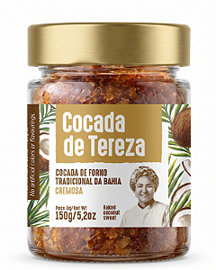 Cocada de Tereza 150G - Cremosa de Forno tradicional, gourmet