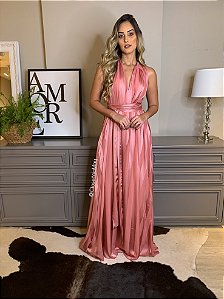 vestido para madrinha de casamento tamanho gg