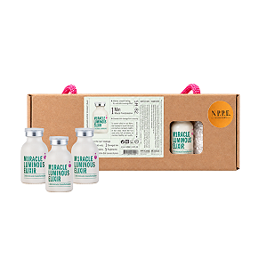 N.P.P.E. Miracle Luminous Elixir Ampola - Caixa com 6 un. - Branca