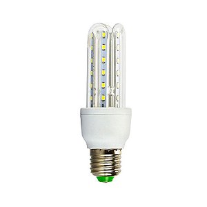 Lâmpada Led Compacta Milho Economica 7w 3U Branco Frio e Quente Lâmpada Led Compacta Milho Economica 7w 3U Branco Frio e Quente