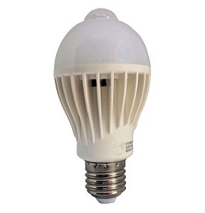 Lâmpada Led com Sensor de Presença 5 e 7W (E27) Lâmpada Led com Sensor de Presença 5 e 7W (E27)