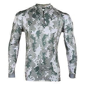Camisa Masculina Uv 50 Camuflada Urbana Ex Nortrek
