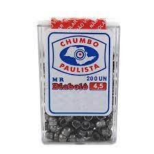 Chumbinho 4.5 Diabolo C/200 Paulista