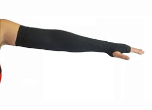 Manguito C/ Polegar Tecido Kx Preto G Kanxa