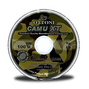Linha Camu Xt 100m 0.80mm 167.0lb Ottoni
