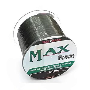 Linha Max Force 500m 0.23mm 2.0 12lb Maruri