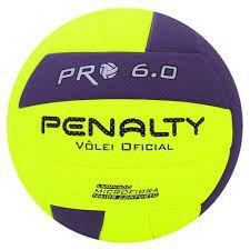 Bola Volei Pro 6.0 X Amarelo/roxo/preto Penalty