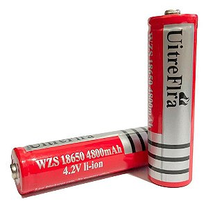Bateria Recarregavel P/ Lanterna 18650 Ultra Fire