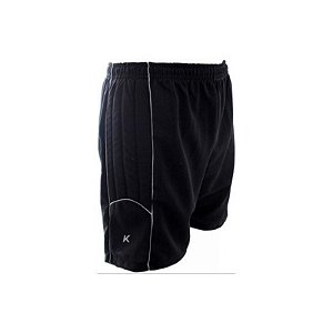 Bermuda Goleiro Profissional Preto/branco M Kanxa