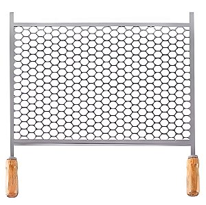 Grelha Inox 60x40cm J.a