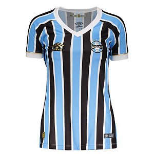 Camisa Time Feminina Baby Look Gremio G Ginga Spor