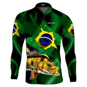 Camisa Feminina Uv 50 Tucunare Brasil M Nortrek