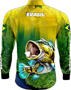 Camisa Feminina Uv 50 Tucunare Brasil Ex Nortrek
